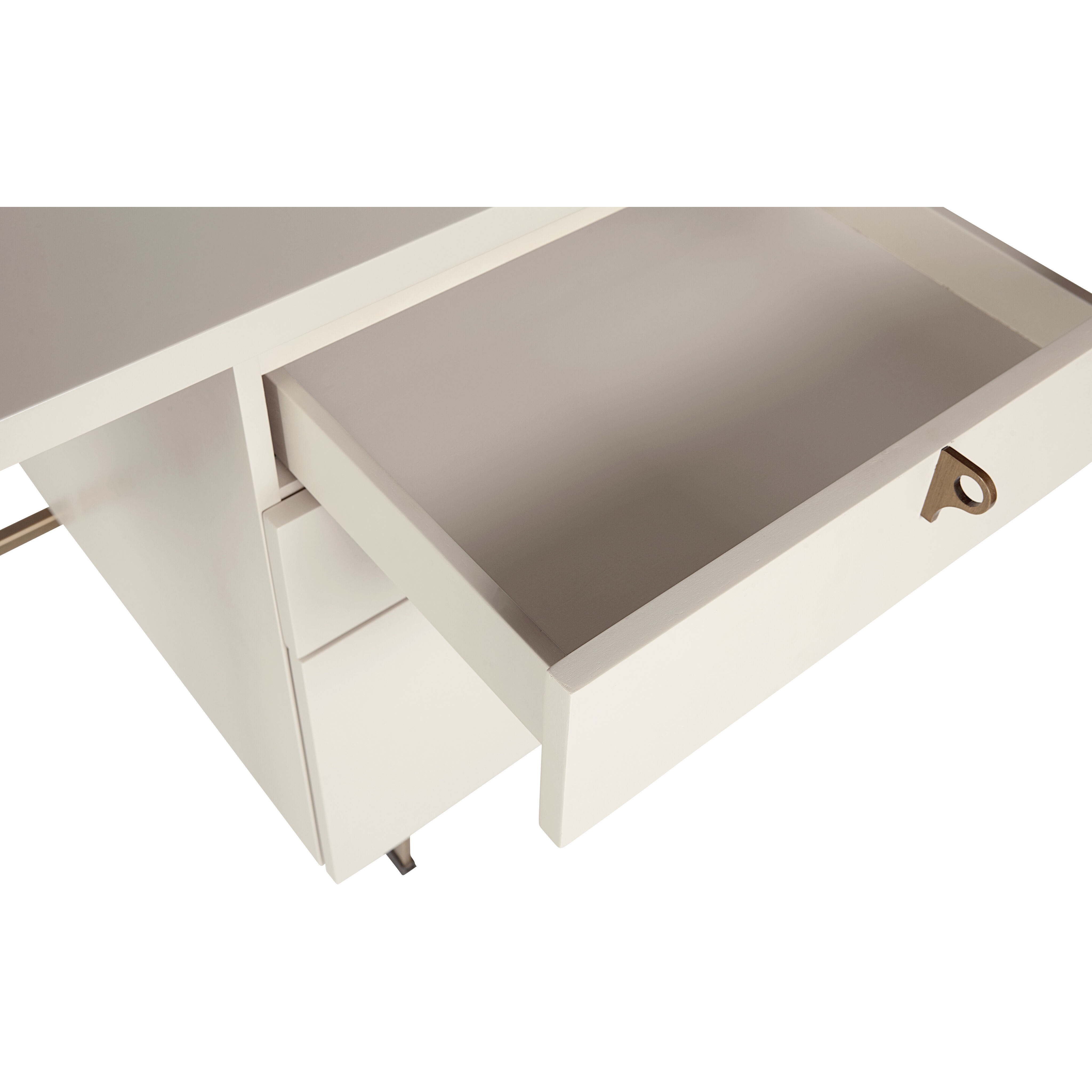 Celine 55 X 23.75 inch Cream Desk